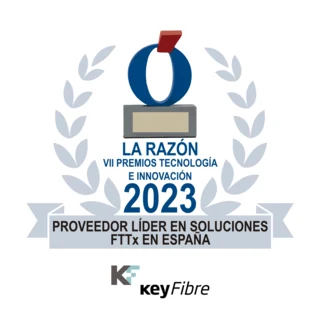 Premio La Razón 2023: proveedores líderes en soluciones FTTx en España