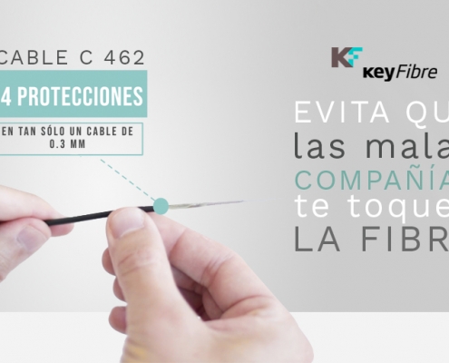 ACOMETIDA PRECONECTORIZADA CABLE C 462 KEYFIBRE