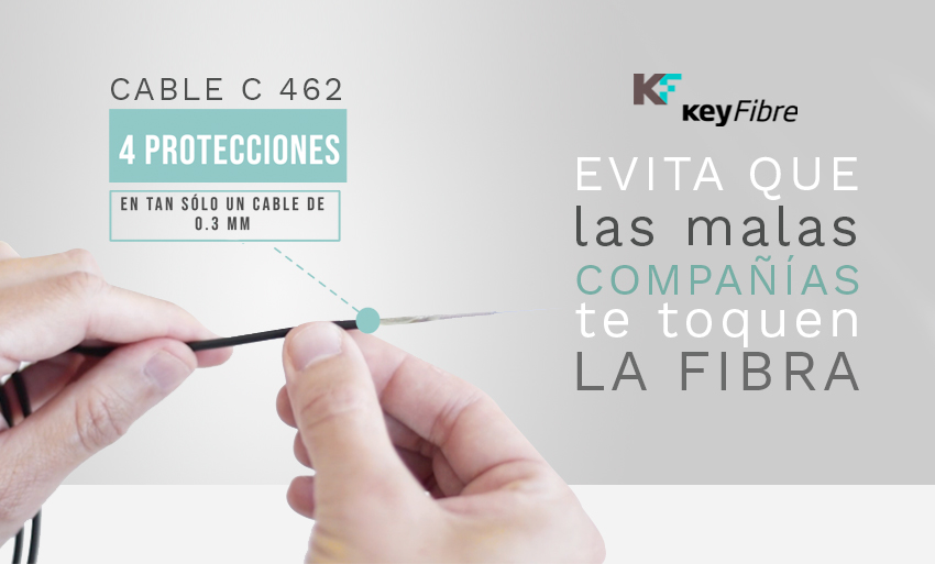 ACOMETIDA PRECONECTORIZADA CABLE C 462 KEYFIBRE ACOMETIDA PRECONECTORIZADA CABLE C 462 KEYFIBRE