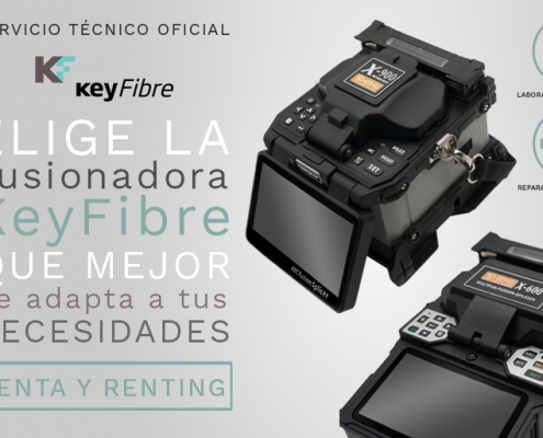 Fusionadora fibra óptica