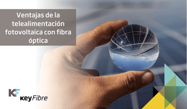 Alimentación fotovoltaica para fibra optica