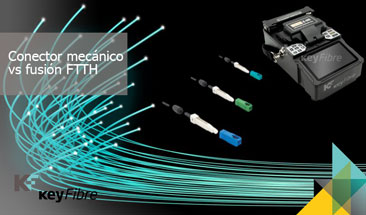 conector mecanico vs fusionador ftth